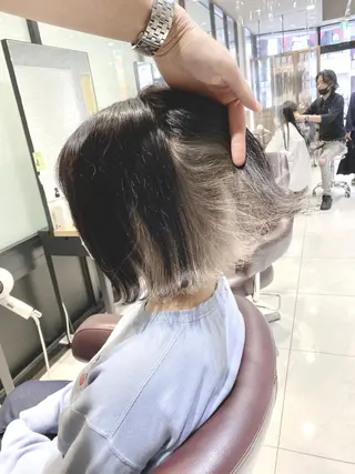 ショート カラー ✨髪質改善専門店✨ QOLU✨のヘアスタイル