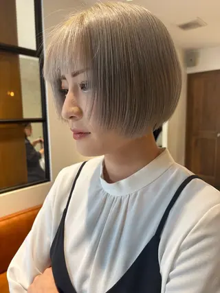 ショート カラー キョウスケ/レイヤー /ハイトーンのヘアスタイル