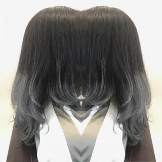 ミディアム カラー 柿沼  洸太のヘアスタイル