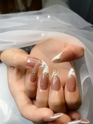 ネイル ハイネイル 自宅サロンのネイルデザイン