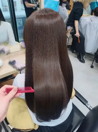 ロング カラー ヘアアレンジ/柔らか 艶カラー/AKARIのヘアスタイル