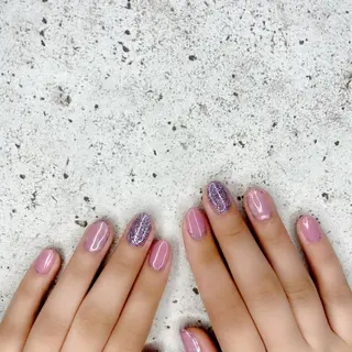 セミロング カラー パーマ ヘアアレンジ メンズ キッズ ネイル マツエク・マツパ Salon Ｋのネイルデザイン