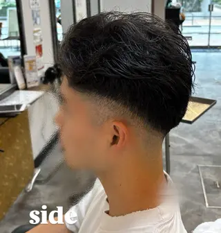 ショート メンズ 松本|似合わせ眉 ×まつげパーマ×ヘアの眉毛・アイブロウイメージ
