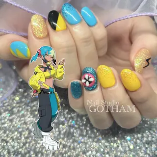 ネイル 高円寺駅からすぐ🌈 ネイルGOTHAMのネイルデザイン