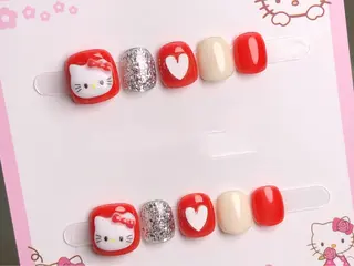 ネイル H3 Nail Tsuki🦋💙のネイルデザイン