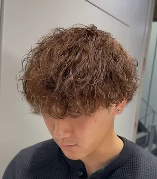 ショート パーマ 🔥フェザーパーマ 特化🔥勇斗のヘアスタイル