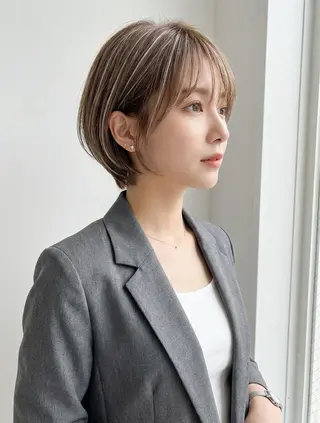 ショート デュファブル　高橋 慶一のヘアスタイル