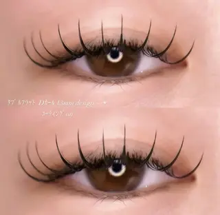 マツエク・マツパ ＋me【中目黒】 Ishimotoのマツエク・マツパデザイン