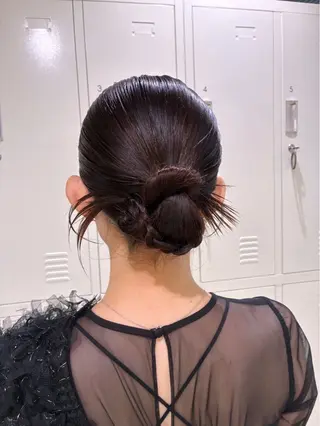 ヘアアレンジ 堀内 都姫のヘアスタイル