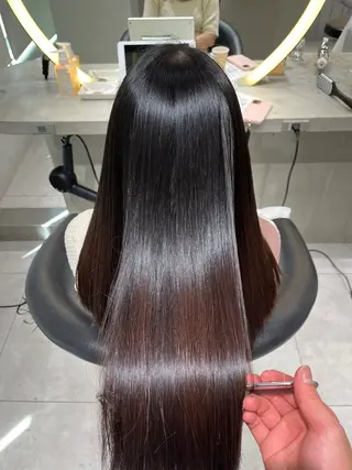 ロング パーマ ショート/レイヤー 髪質改善/加納のヘアスタイル