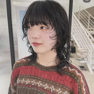 パーマ カット／ブリーチ🐏 モデル募集中 ナナホのヘアスタイル