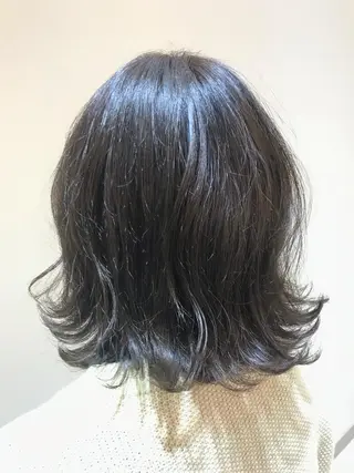ミディアム 有働 直広のヘアスタイル
