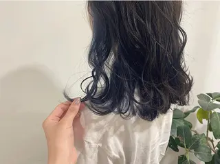 ミディアム カラー ヘアアレンジ たかいわ みきのヘアスタイル