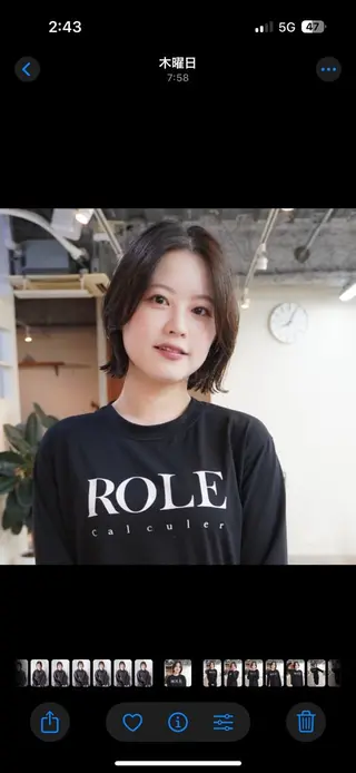 ショート KOKI/ ボブ/ パーマ/透明感カラーのヘアスタイル