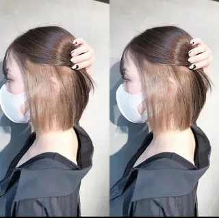 ミディアム 美魔女 美容師NAOのヘアスタイル