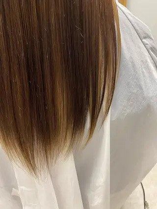 セミロング 美髪クリエーター テラダタエコのヘアスタイル