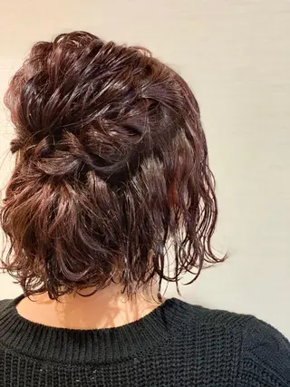 ショート ヘアアレンジ 蓮見  友里のヘアスタイル