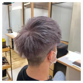 ショート カラー メンズ まちだ ひとみのヘアスタイル
