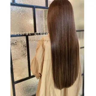 ロング カラー 平田 健一のヘアスタイル