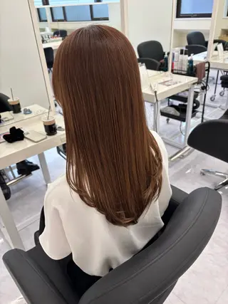 ロング Ayano‪‪🎀似 合わせ×透明感🎀のヘアスタイル