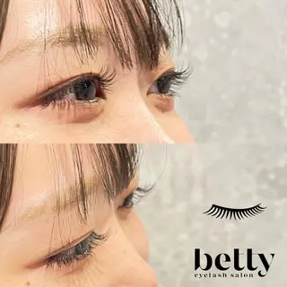 マツエク・マツパ betty ANNAのマツエク・マツパデザイン