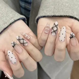 ネイル By moonネイル 🌷ワンホン/韓国風のネイルデザイン