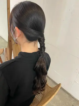 ヘアアレンジ 廣元 早紀のヘアスタイル