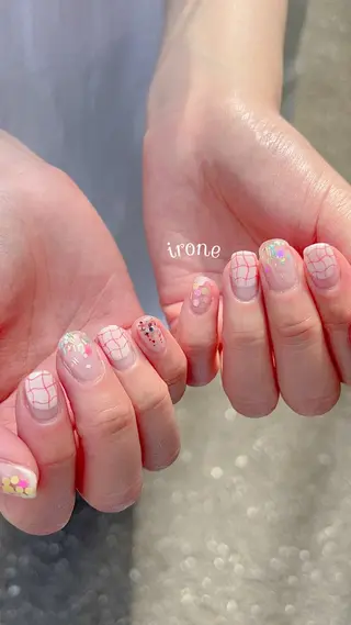 ネイル 小さなサロン ironeのネイルデザイン