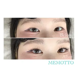 マツエク・マツパ MEMOTTO CHIHIROのマツエク・マツパデザイン