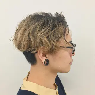 カラー メンズ メンズサロン rootのヘアスタイル