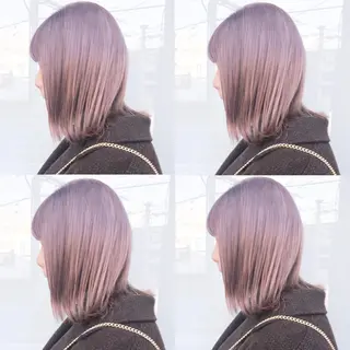ミディアム ウルフカット ハッシュカット/七海のヘアスタイル