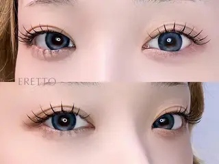 マツエク・マツパ ERETTO ayuのマツエク・マツパデザイン