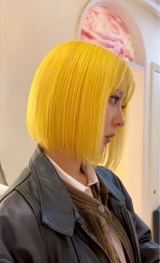 ショート カラー 韓国系レイヤー特化 hiroのヘアスタイル