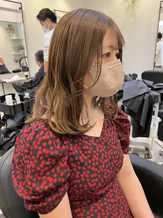 セミロング カラー パーマ ヘアアレンジ メンズ キッズ ネイル マツエク・マツパ アイブロウ ブリーチ　ハイトーン 特化🌈フジタハルキのヘアスタイル