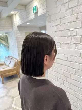 ミディアム 堀江美容室 千晶のヘアスタイル