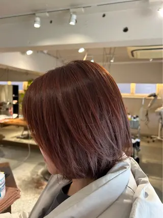 ショート カラー 似合わせカラー/横浜 高橋美羽のヘアスタイル