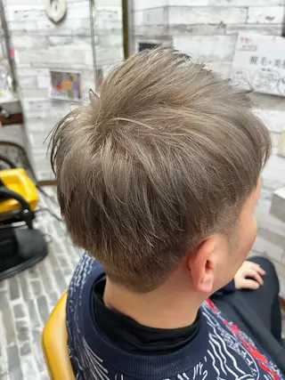 カラー メンズ 大坪 拓斗のヘアスタイル