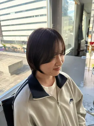ショート カラー 心斎橋美容室 Hikaru🌟のヘアスタイル
