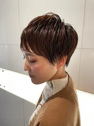 ショート 【ショートカット 美髪矯正】今井隆太のヘアスタイル
