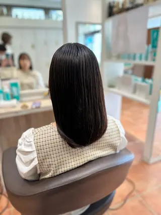 セミロング ☘️お悩み解決☘️ 岡部恒輝のヘアスタイル