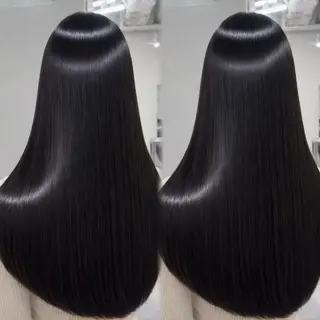 ロング 🕊️ナチュラル盛れ 韓国風艶髪/マホ🫧のヘアスタイル