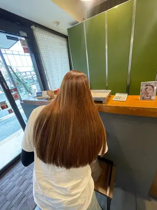 ロング 下元 舞香のヘアスタイル