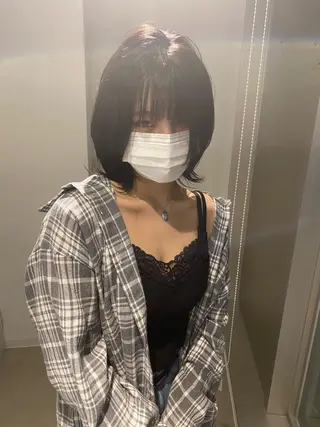 ミディアム 【代表】 辻龍樹のヘアスタイル