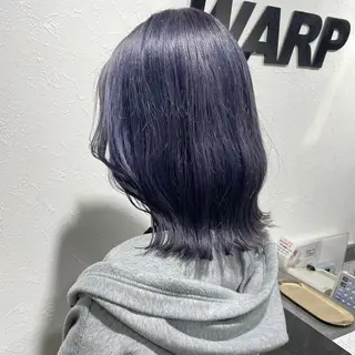 ミディアム カラー shiho .のヘアスタイル