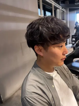 ショート パーマ メンズ 似合う髪型が 分からない方へのヘアスタイル