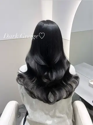 ロング カラー 🩷韓国ヘア/ヨシン モリ🩷Maikaのヘアスタイル