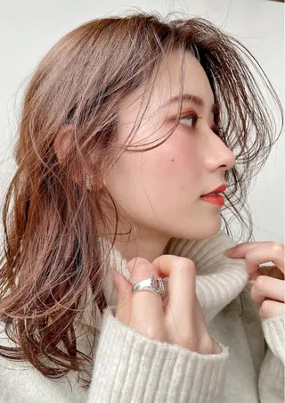 ロング ケイジ✨透明感 /艶カラー✨のヘアスタイル