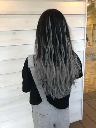 ロング 松永 夏のヘアスタイル