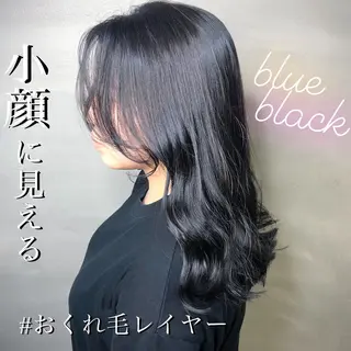 ロング カラー 透明感カラー×小 顔レイヤー♡ヒデさんのヘアスタイル