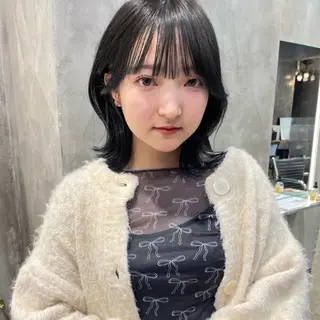 ミディアム カラー 韓国レイヤー/暖色 カラー/KOTONEのヘアスタイル